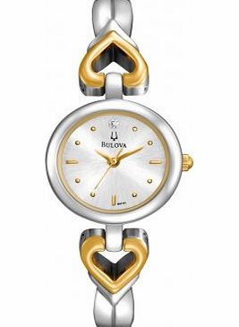 Bulova 98P131 Ladies Diamonds White Watch