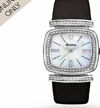 Bulova Ladies Bulova Crystal Watch 96L194