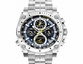 Bulova Mens Precisionist Silver Chronograph Watch