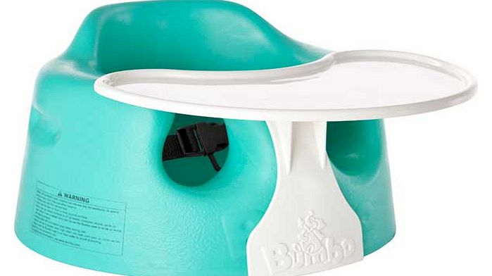 Baby Floor Seat with Play Tray - Aqua