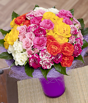 Bunches.co.uk Summer Spray Roses FSSRS