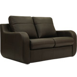 Buoyant Monaro Hide 2 Seater Deluxe Sofa Bed In Tusk Leather