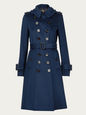 BURBERRY PRORSUM COATS BLUE 42 IT BUR-U-4343549