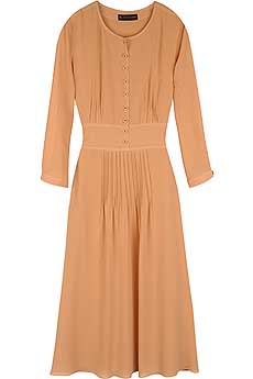 Burberry Prorsum Silk Georgette Dress