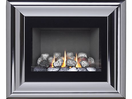 Burley Flueless Gas Fire, Image 4238-R, Chrome