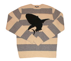 Burro Shark knit beige