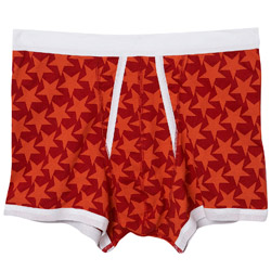 1PK Stars Print Trunks