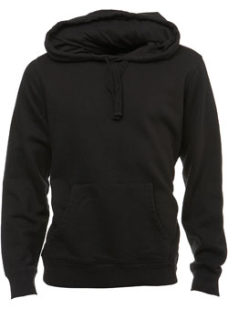 Black Hooded Sweatshirt