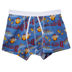 Burton Blue Cool Dad Print Trunk Underwear