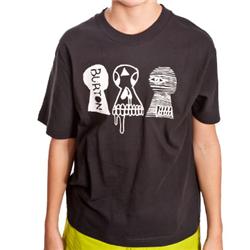 Boys Keyhole T-Shirt - True Black