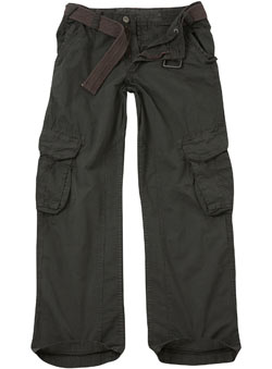 Burton Grey Cargo Trouser