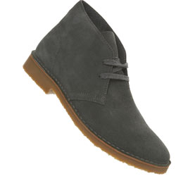 Burton Grey Desert Suede Boot