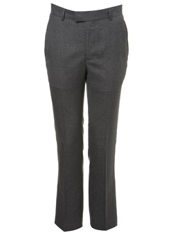 Burton Grey Pick and Pick Trousers