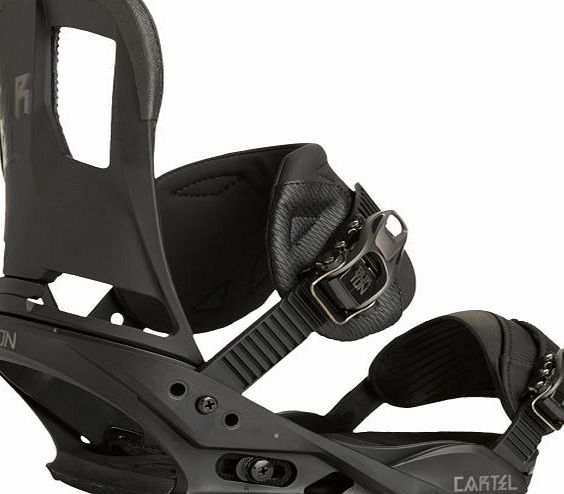 Burton Mens Burton Cartel Snowboard Bindings - Black