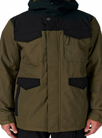 Burton Mens Burton Covert Snow Jacket - Hickory/true