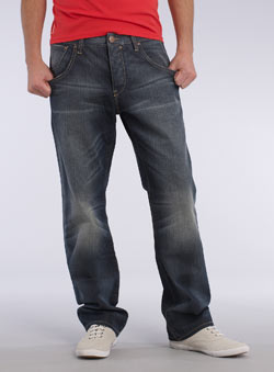 Burton Mid Vintage Wash Tapered Jeans