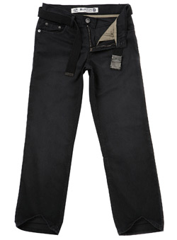 Burton Navy Bedford Corduroy Trousers