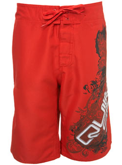 Burton Quiksilver Red Boardshorts