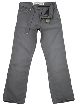 Steel Bedford Cord Trousers