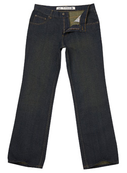 Vintage Wash Relaxed Denim Jeans