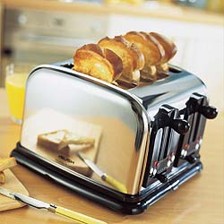 BUSH Traditional Chrome Toaster