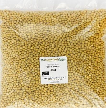 Buy Whole Foods Online Ltd. Buy Whole Foods Organic Soya Beans 3 Kg