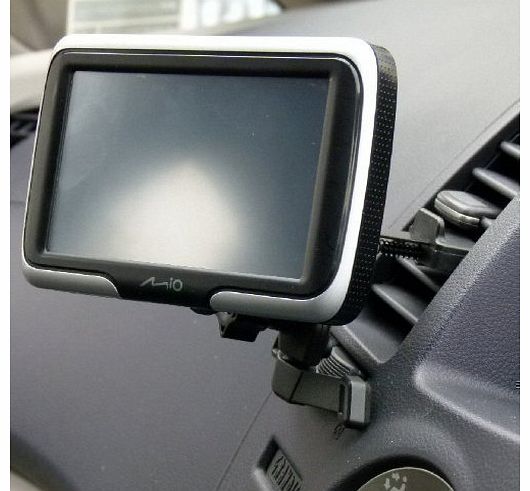 Easy Fit Car / Vehicle Air Vent Mount for Mio Navman 470 GPS SatNav