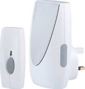 Byron, 1228[^]49716 Wireless 100m Plug-In Door Chime with Li-Ion