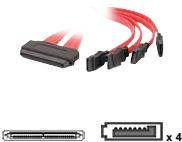 CABLES TO GO 0.5M SAS 32-PIN TO 4 SATA