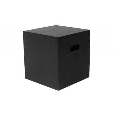 Grandelight Lightweight Black Terrazzo Stool