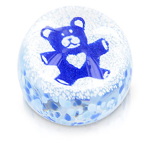 Caithness Precious Moments Blue Teddy Bear Paper