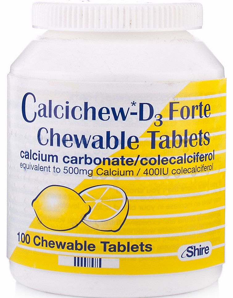 Calcichew D3 Forte Chewable Tablets