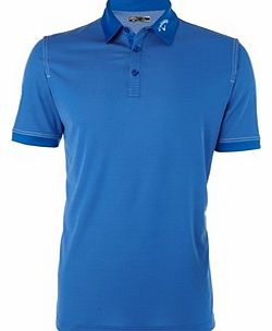 Callaway Golf Callaway Mens Chambray Short Sleeve Polo Shirt