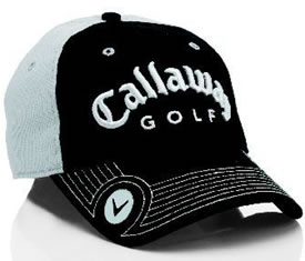 Golf Tour Stitch Magna Cap Black/White