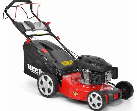 Callow Retail Petrol Mower - Self Propelled with 4 Stroke Engine - 46cm Cutting Width with Mulch Kit