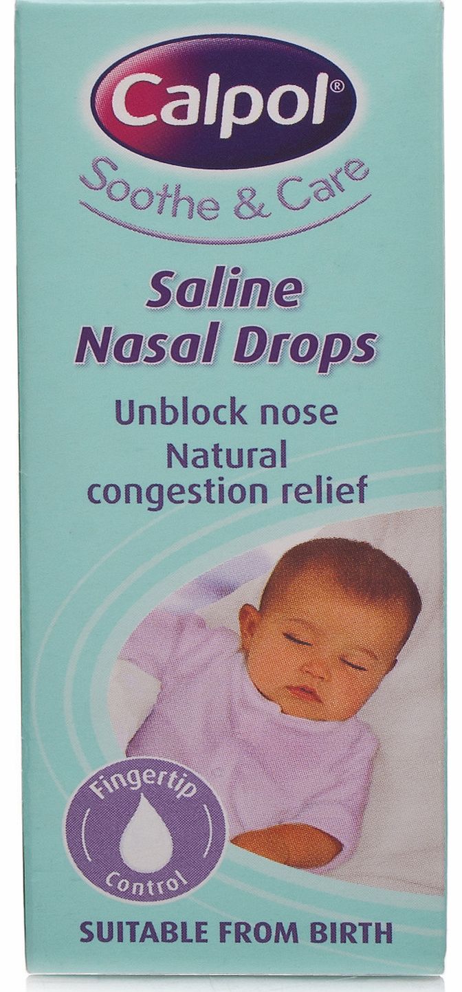 Saline Nasal Drops