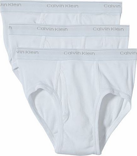 Basics 3 Pack Brief, White 28`` White