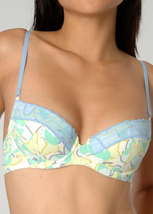 Calvin Klein Butterflies and Lace underwire foam bra