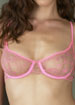 Girlie Lace - Valentines balconette bra