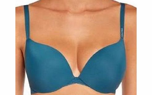 Calvin Klein Icon Perfect Push Up Bra, F3647, Alpine Fir (UK 32B EU 70B FR 85B)