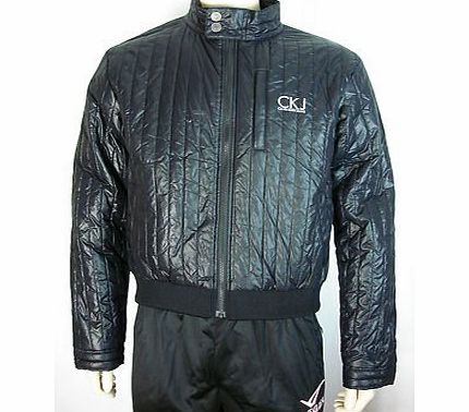 Calvin Klein Mens Black Jacket Size Large