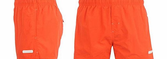 Calvin Klein Mens Solid S Shorts Swimming Board Beach Surf Drawstring Mesh Inner Fiesta M