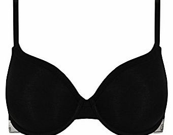 Calvin Klein Modern Cotton T-Shirt Bra Black 34B