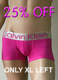 Calvin Klein Steel Low Rise Trunk (Magenta)