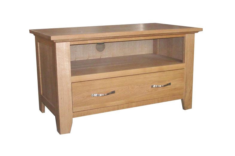 Oak Small TV Unit