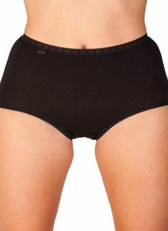 Camille Womens Ladies Maxi Briefs Three Pack Black Size 10-24 22