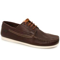 Camper Male Kiya Low Leather Upper in Dark Brown