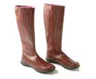 Camper Spiral Knee High Stripe Boot