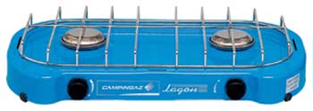 Campingaz Lagon Double Burner Gas Cooker