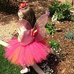 Candy Bows at notonthehighstreet.com Gypsy rose tutu - hot pink and orange